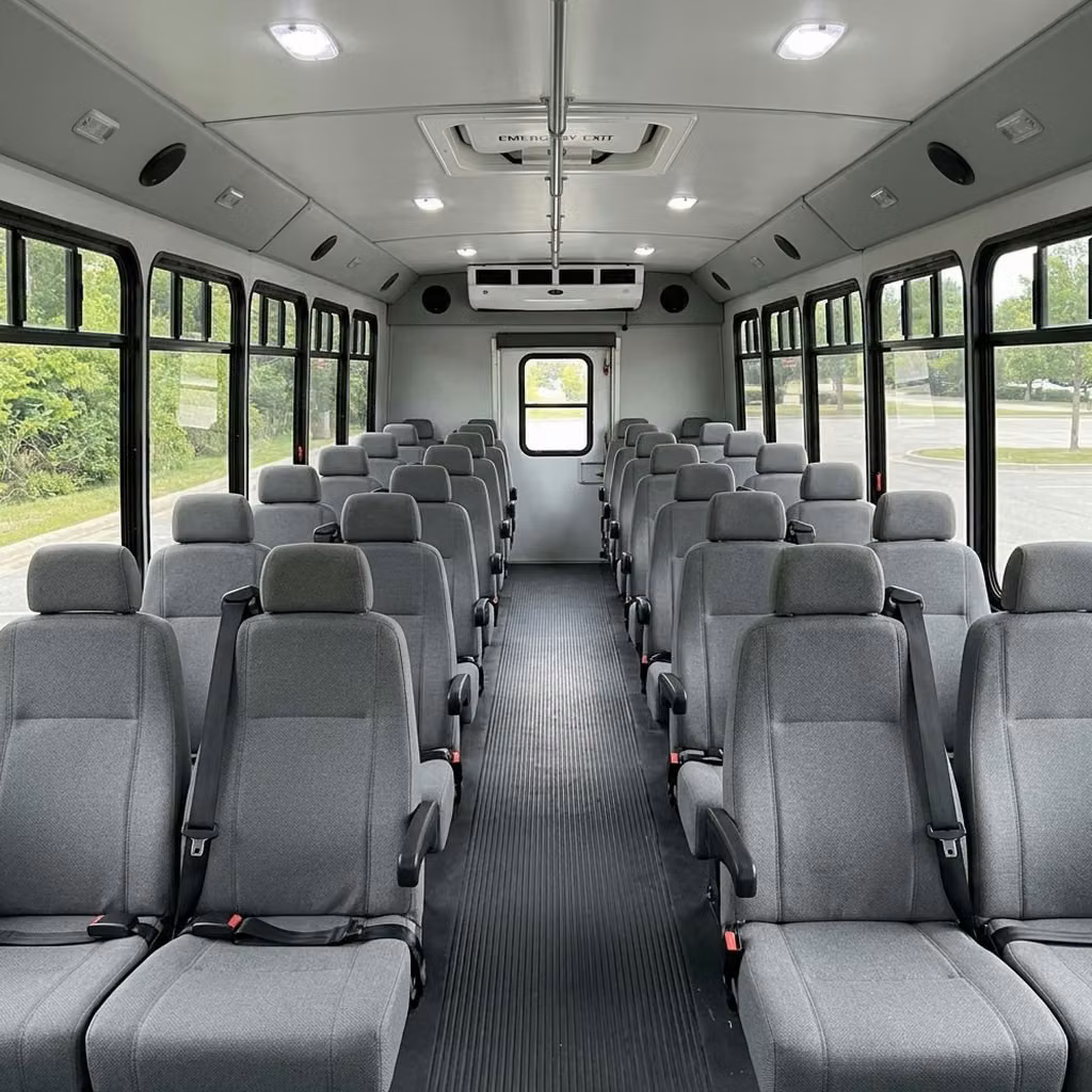royal palm beach 30 passenger minibus seating