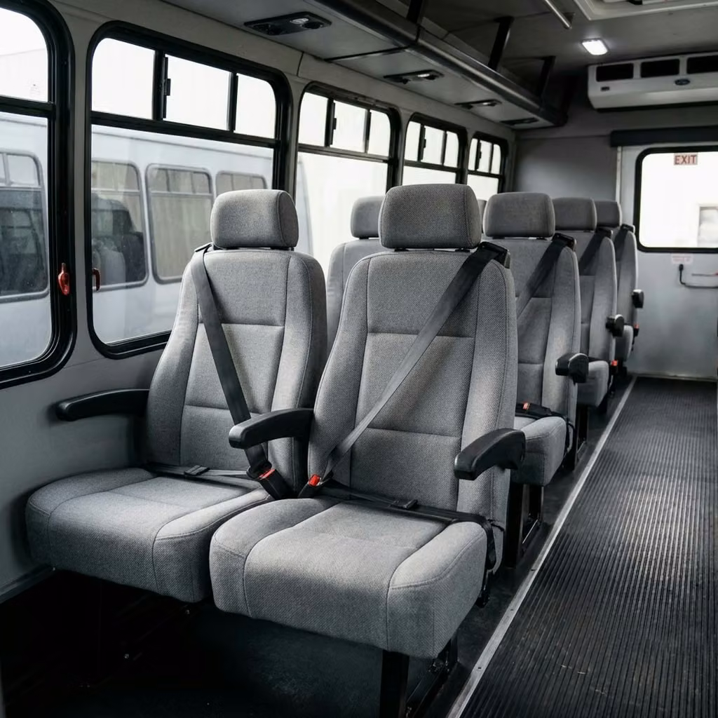 royal palm beach 35 passenger minibus reclining seats