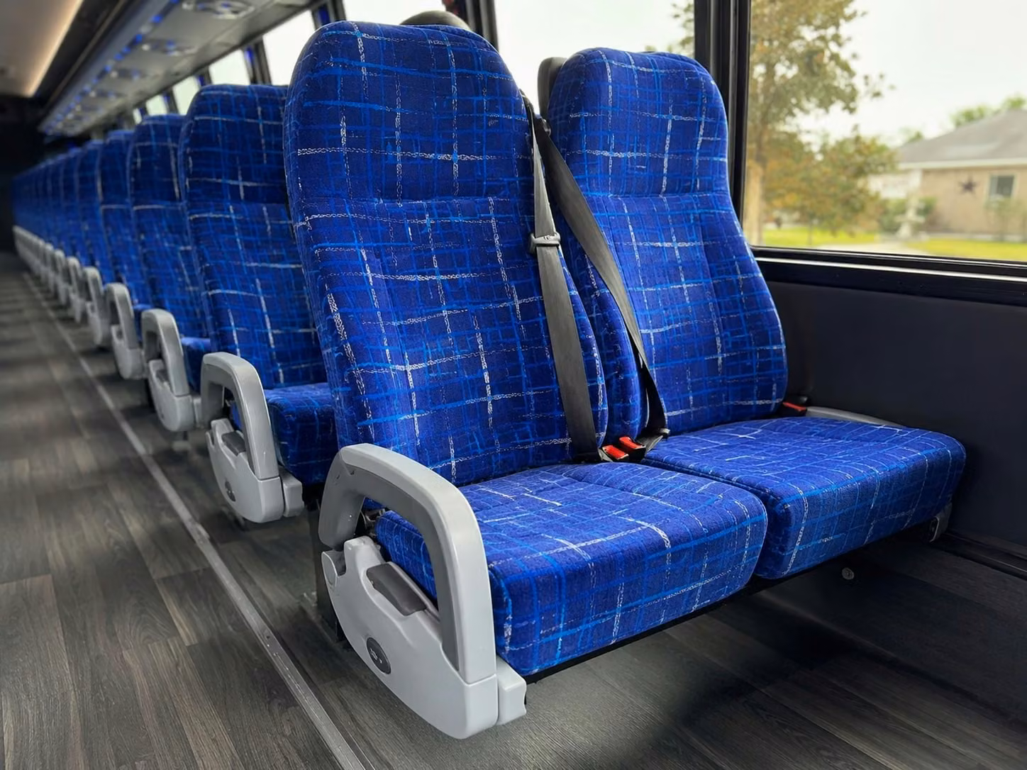 royal palm beach charter bus interior 3